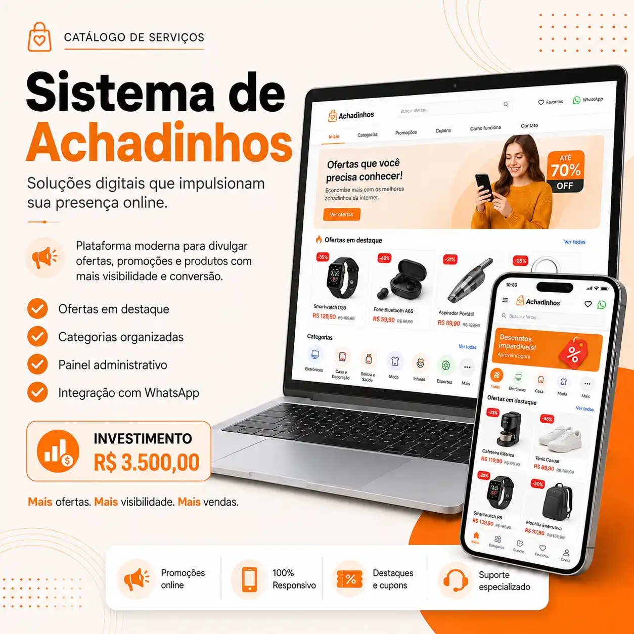 Sistema de Achadinhos